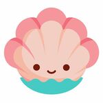 可爱的扇贝头像