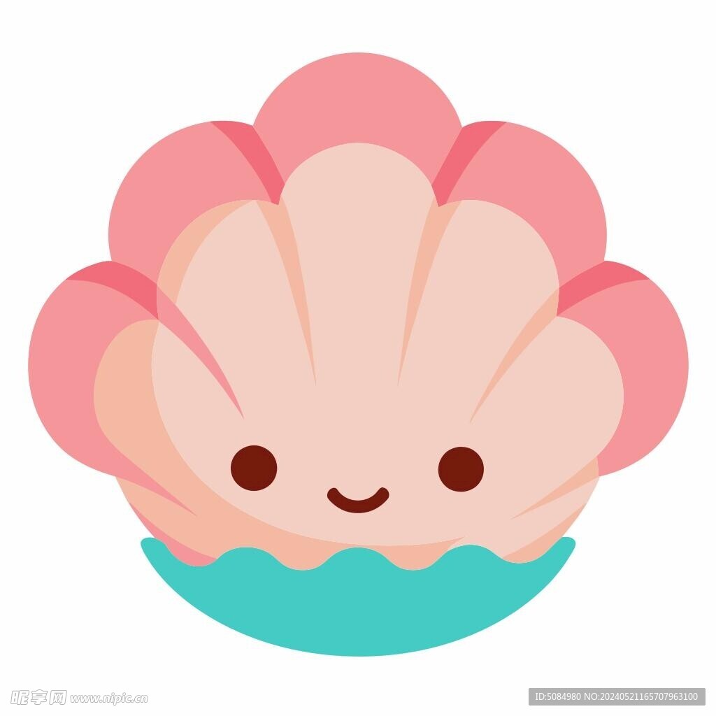 可爱的扇贝头像
