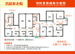 消防紧急疏散图