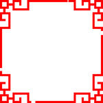 古代花边边框
