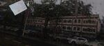 下雨天车窗外