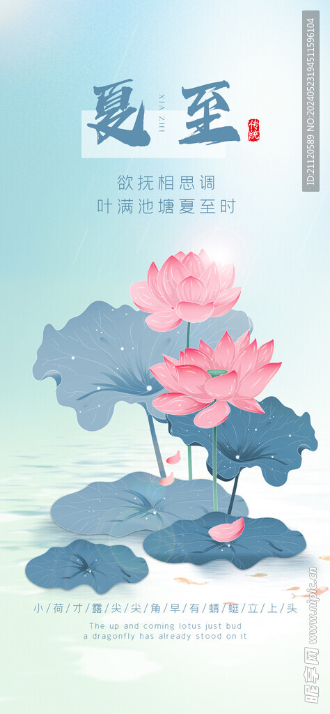 夏至 节气海报