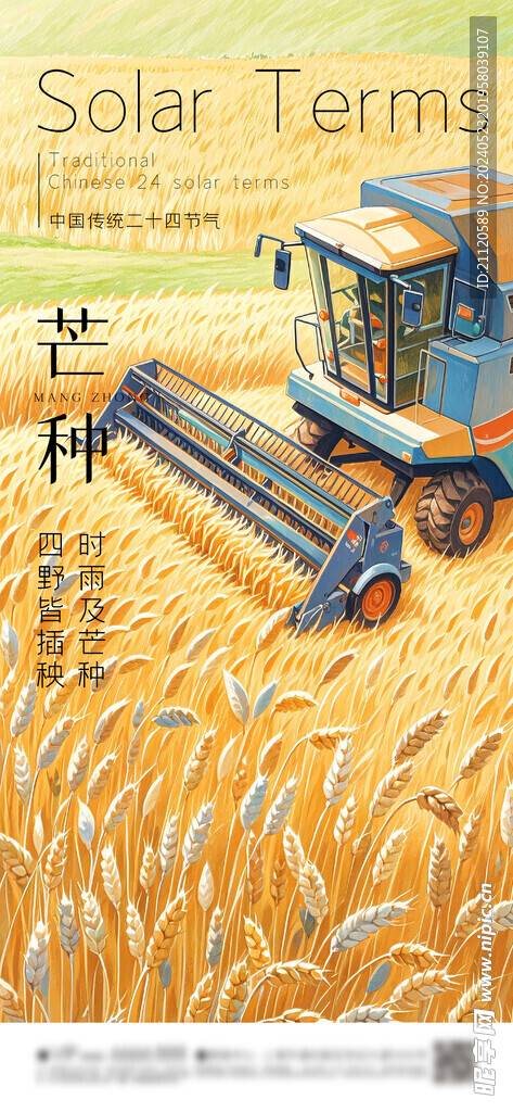 芒种 节气海报