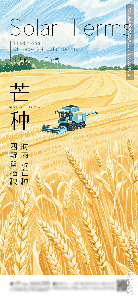 芒种 节气海报