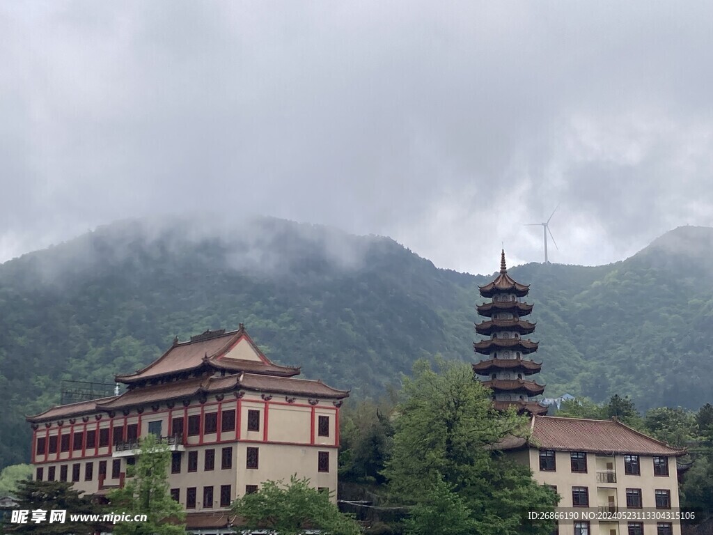 九宫山 云中湖 山顶