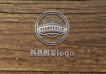 金属logo样机