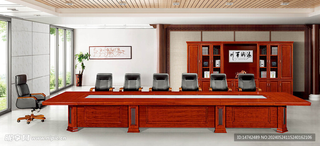 红木办公桌