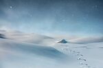 冬季野外雪景