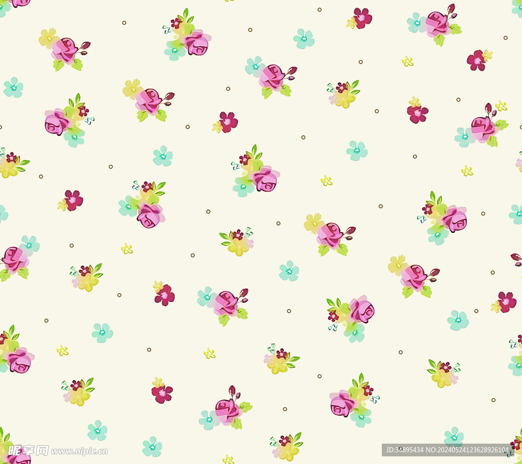 小碎花 