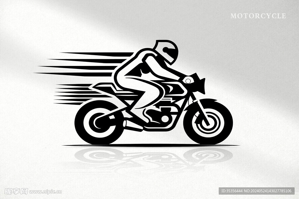摩托车图案