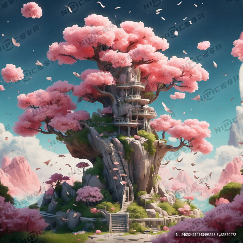 游戏梦幻唯美新中式风景 超高清