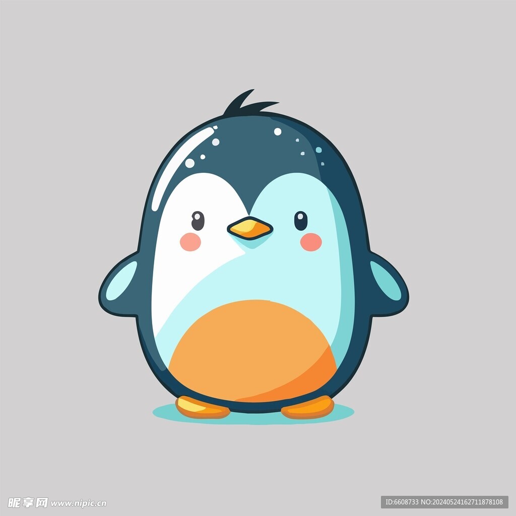 卡通企鹅