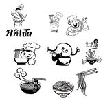 小吃素描