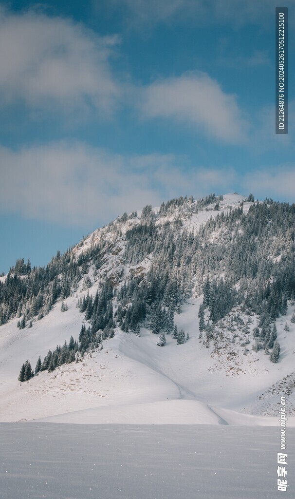 雪山雪景照片