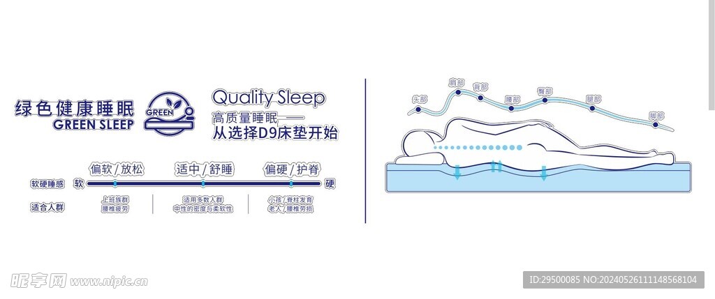 高质量睡眠床垫