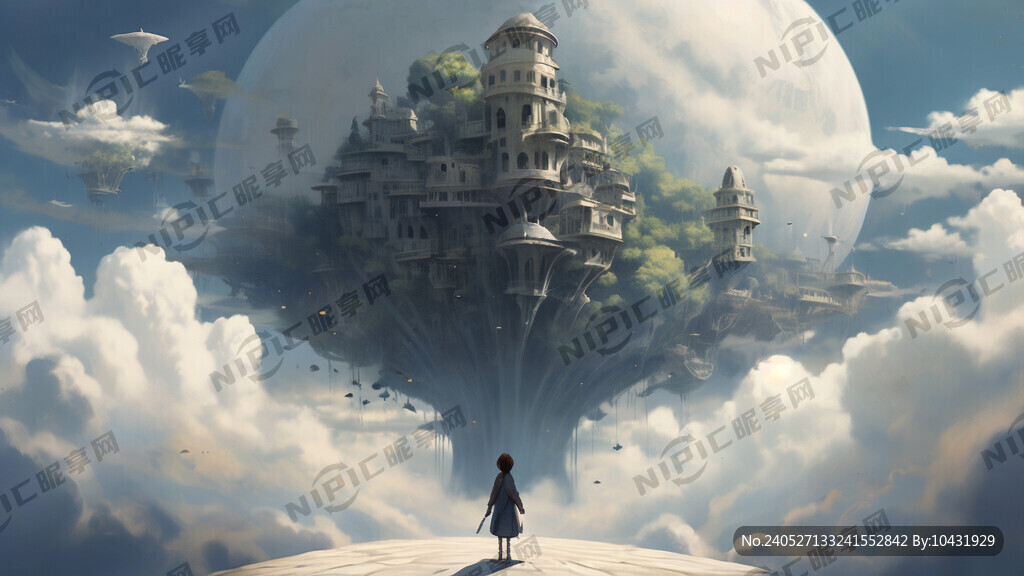 白空之城 云上的世界