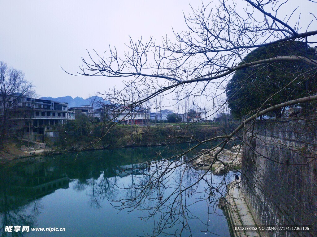 乡村河流美景