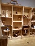  木雕吧台展台商品陈列
