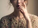 休闲的女孩