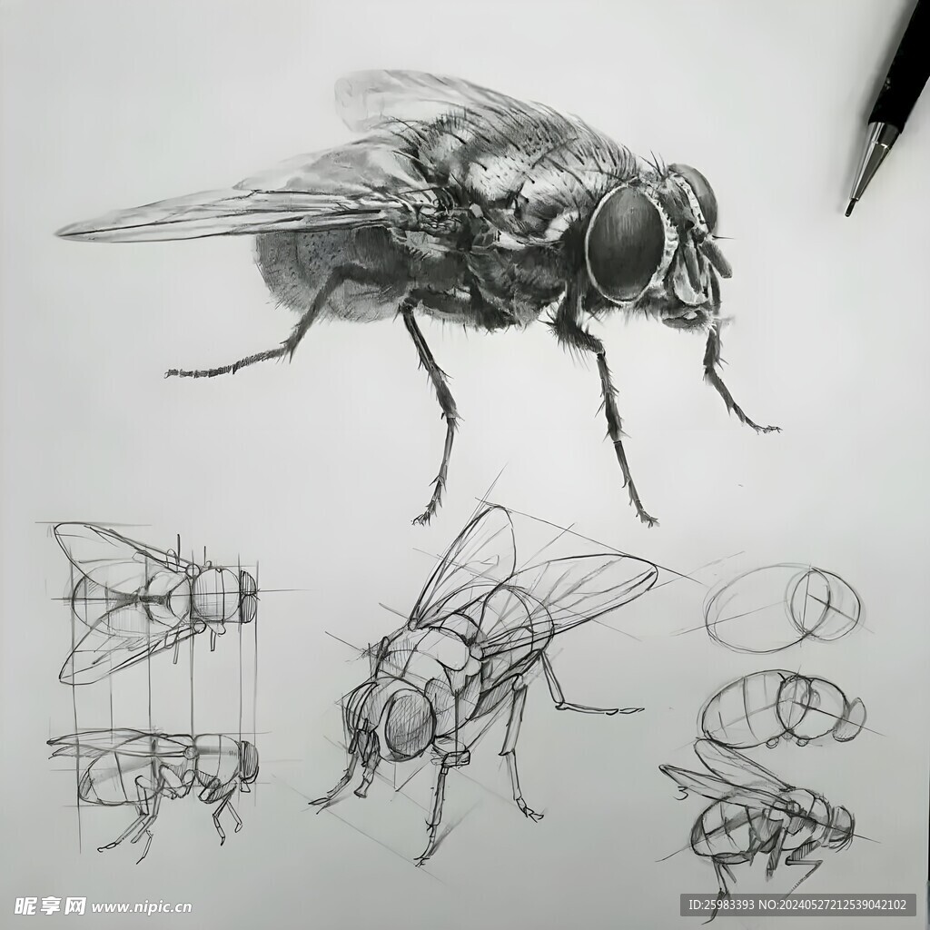 素描 