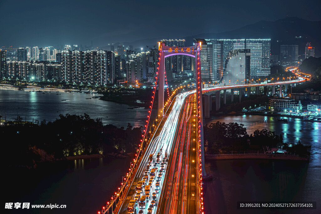 海沧大桥夜景