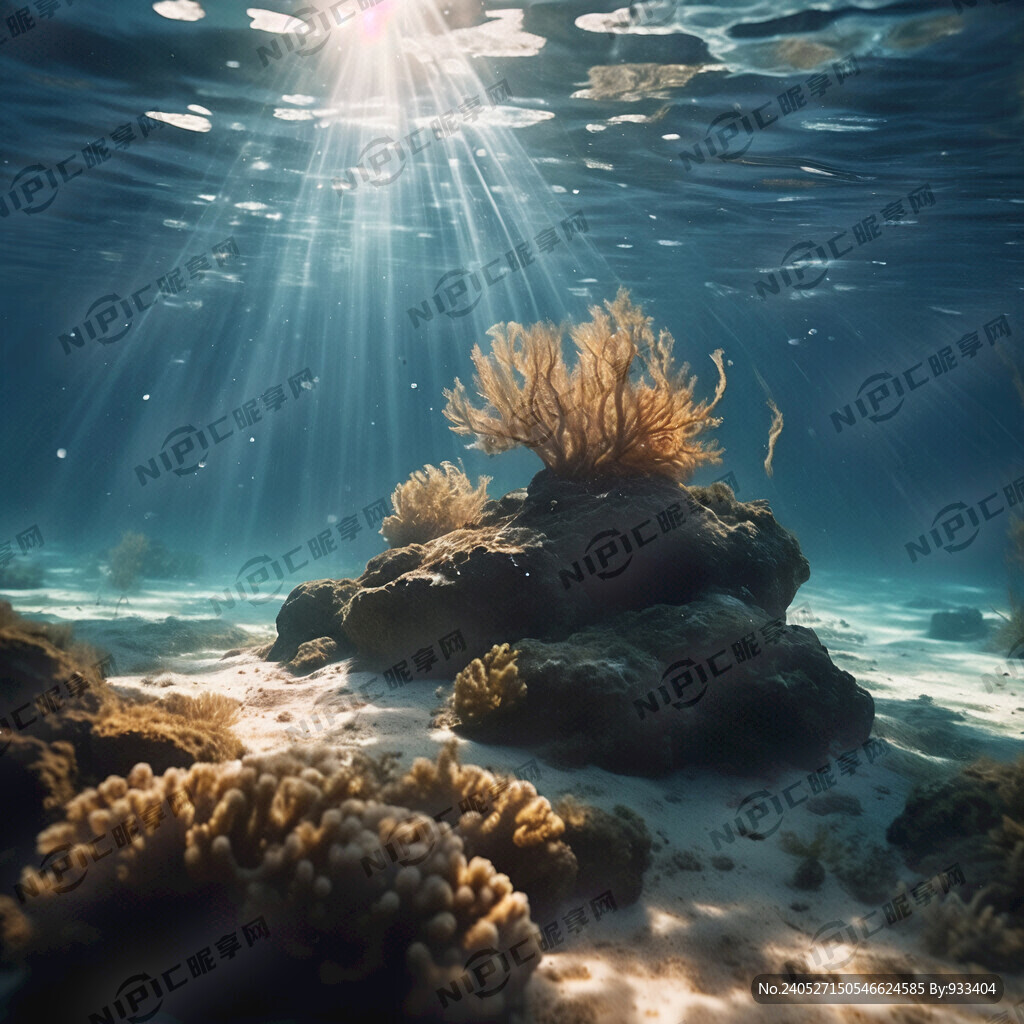 海洋 水平面 近景 史诗级作品
