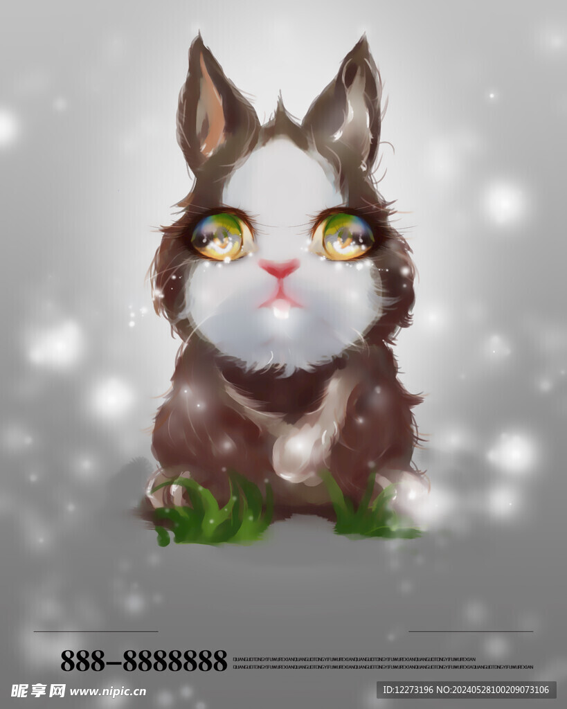 卡通萌宠插画         