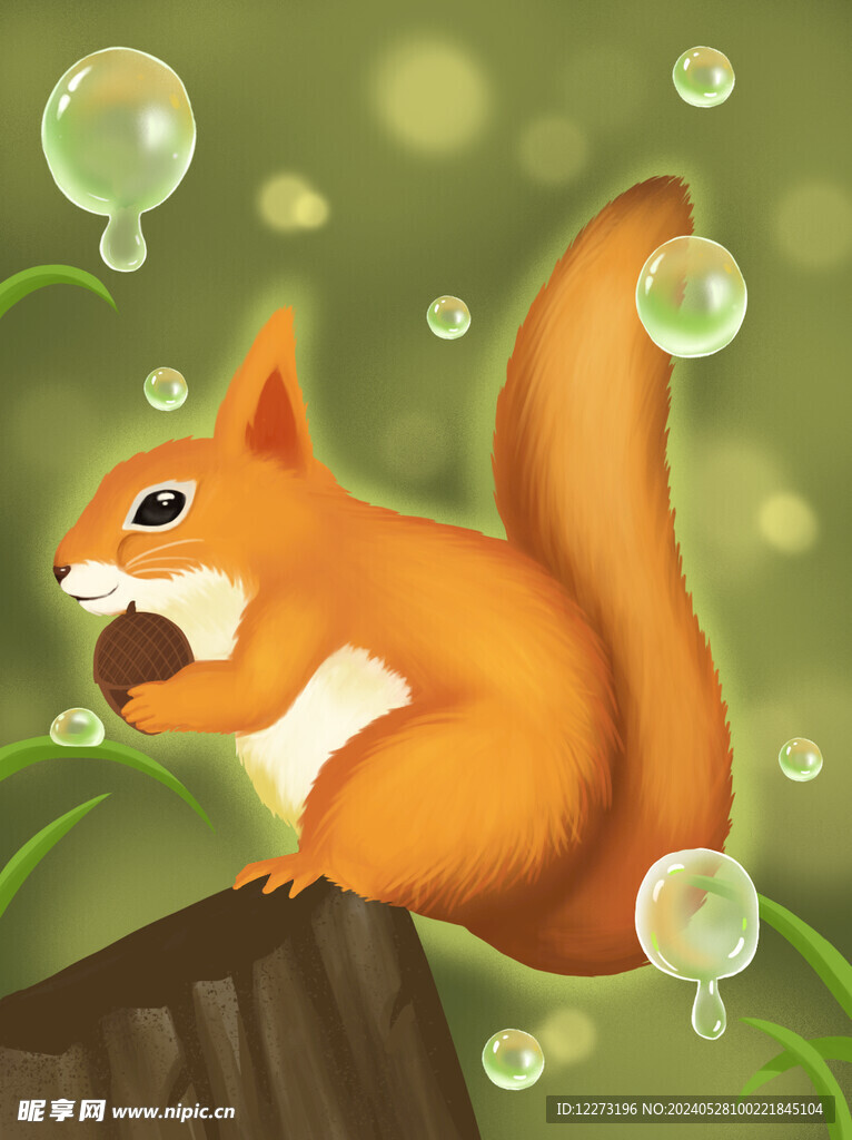 卡通萌宠插画         