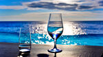 海景玻璃杯