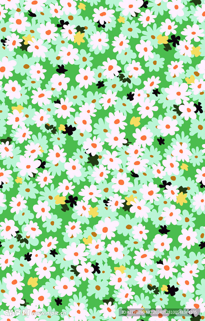 手绘花 