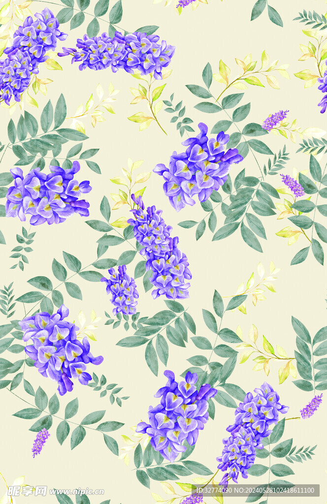 手绘花