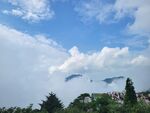 庐山旅游云海含鄱口
