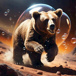 棕熊撞火星，泡泡，梦幻，科幻