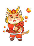 卡通龙元素          