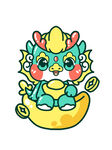 卡通龙元素          