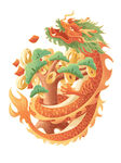 卡通龙元素          