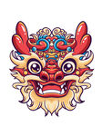 卡通龙元素          