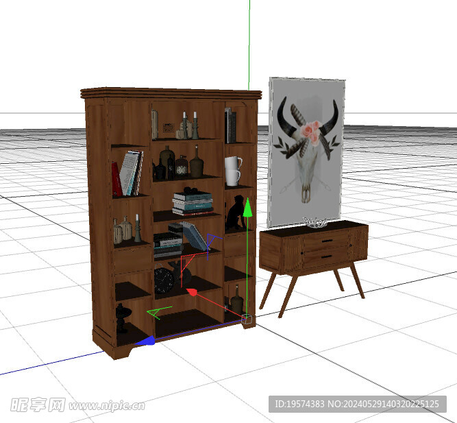 C4D模型 柜子