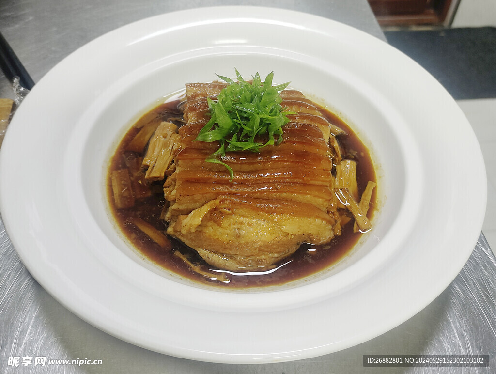 竹笋扣肉