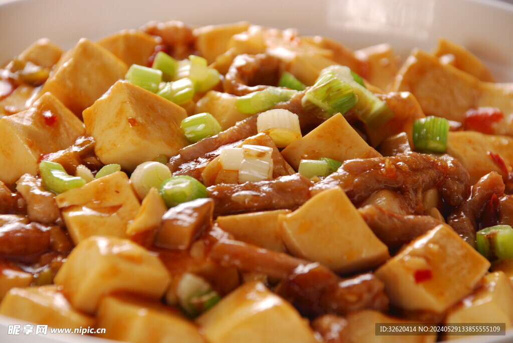 麻婆肉丝豆腐
