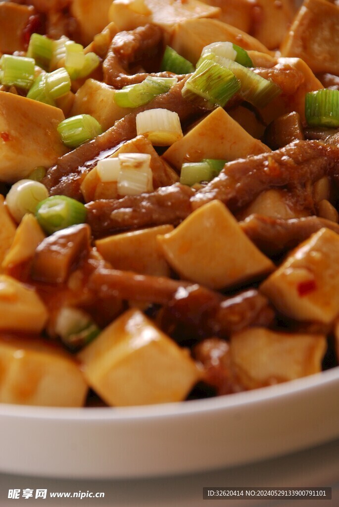 麻婆肉丝豆腐