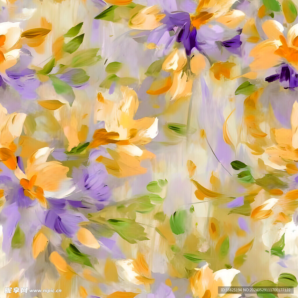扎染花
