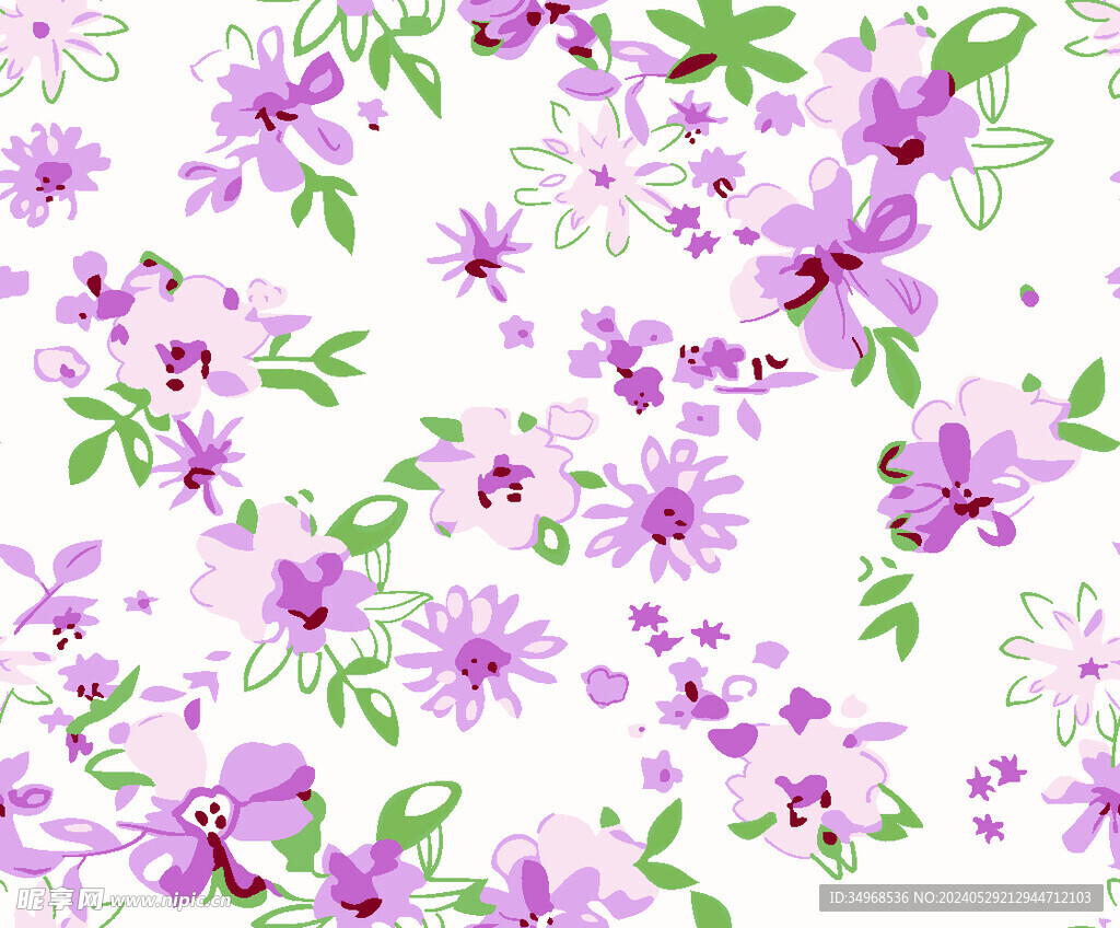 小碎花 