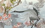 中国风仙鹤          