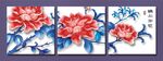 立体金镶玉 山水花鸟     