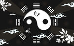 中国风景插画         