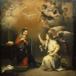 牟利罗 murillo 油画 