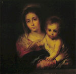 牟利罗 murillo 油画 