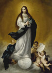 牟利罗 murillo 油画 