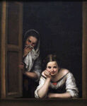 牟利罗 murillo 油画 